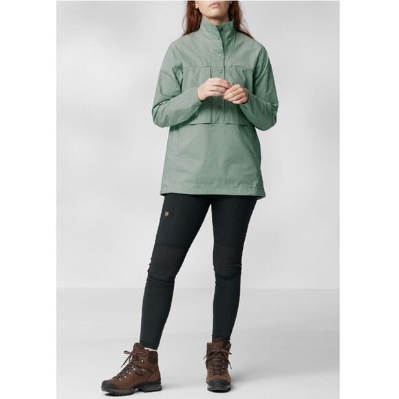 Fjallraven Women's Black Abisko Hike Anorak Jacket Size XL - Picture 12 of 12